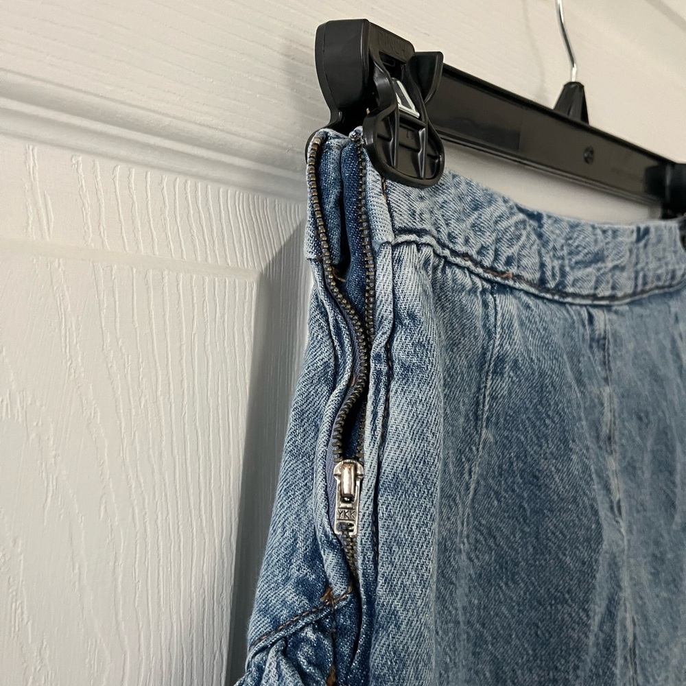 Aeropostale Blue Denim Skater Skirt - Picture 4 of 5